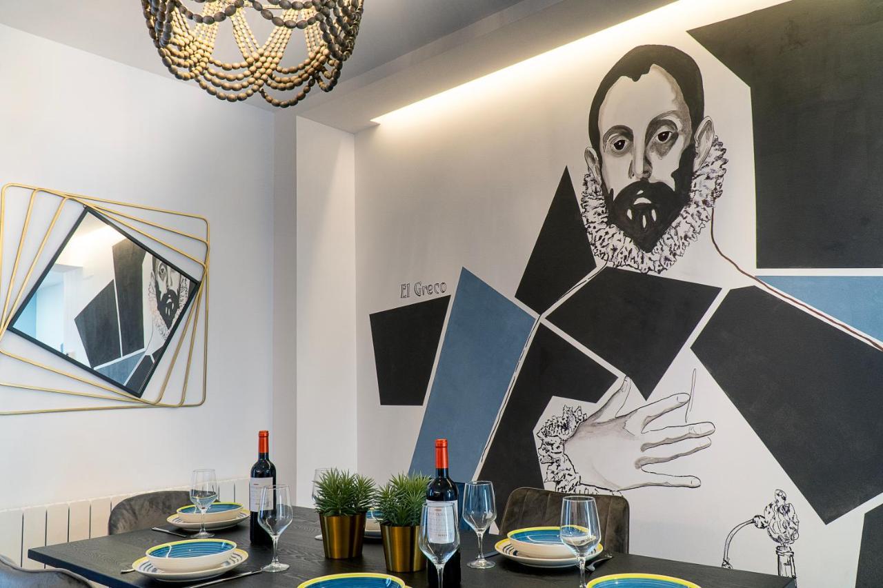 Cervantes 5 Collection - Greco Aparcamiento En El Edificio Toledo Eksteriør billede