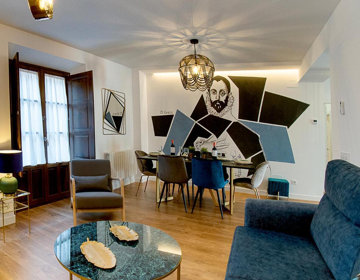 Cervantes 5 Collection - Greco Aparcamiento En El Edificio Toledo Eksteriør billede