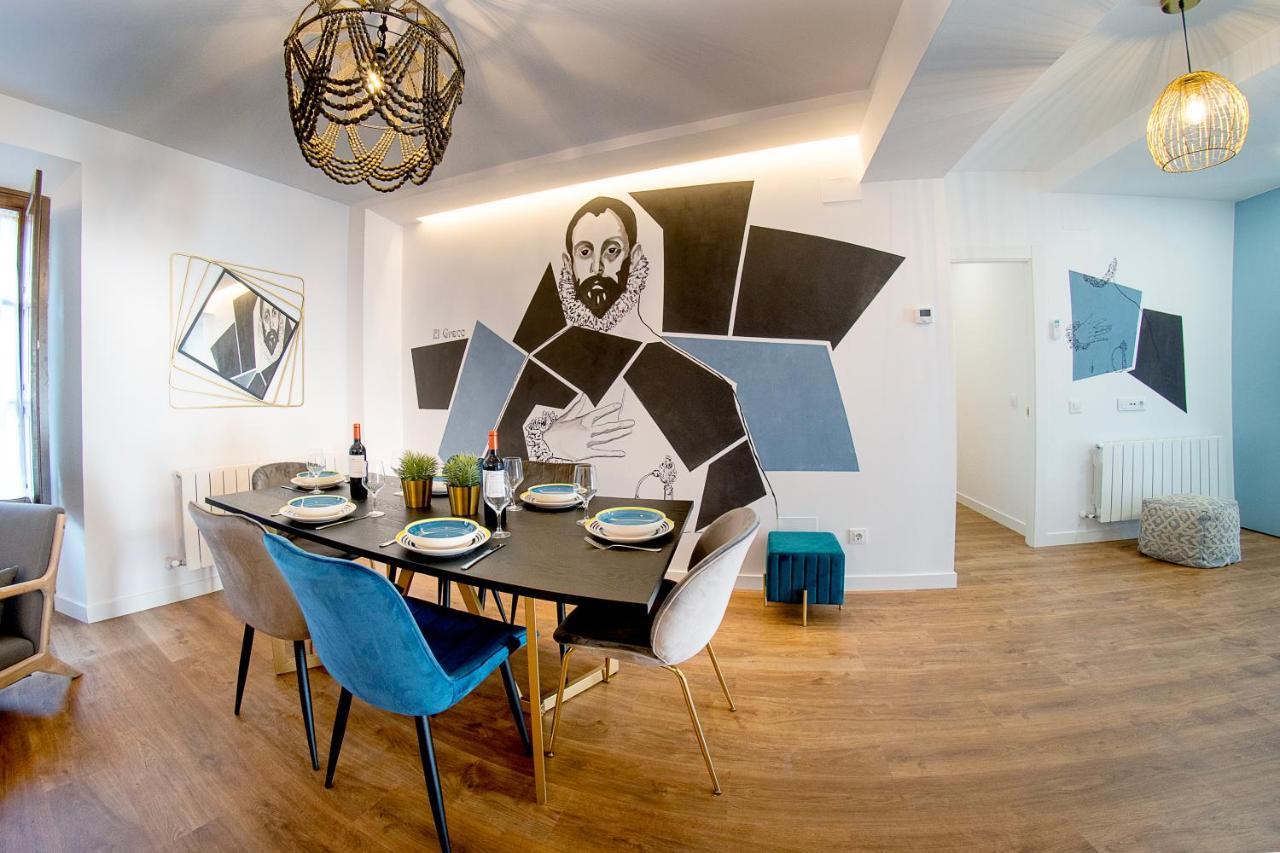 Cervantes 5 Collection - Greco Aparcamiento En El Edificio Toledo Eksteriør billede